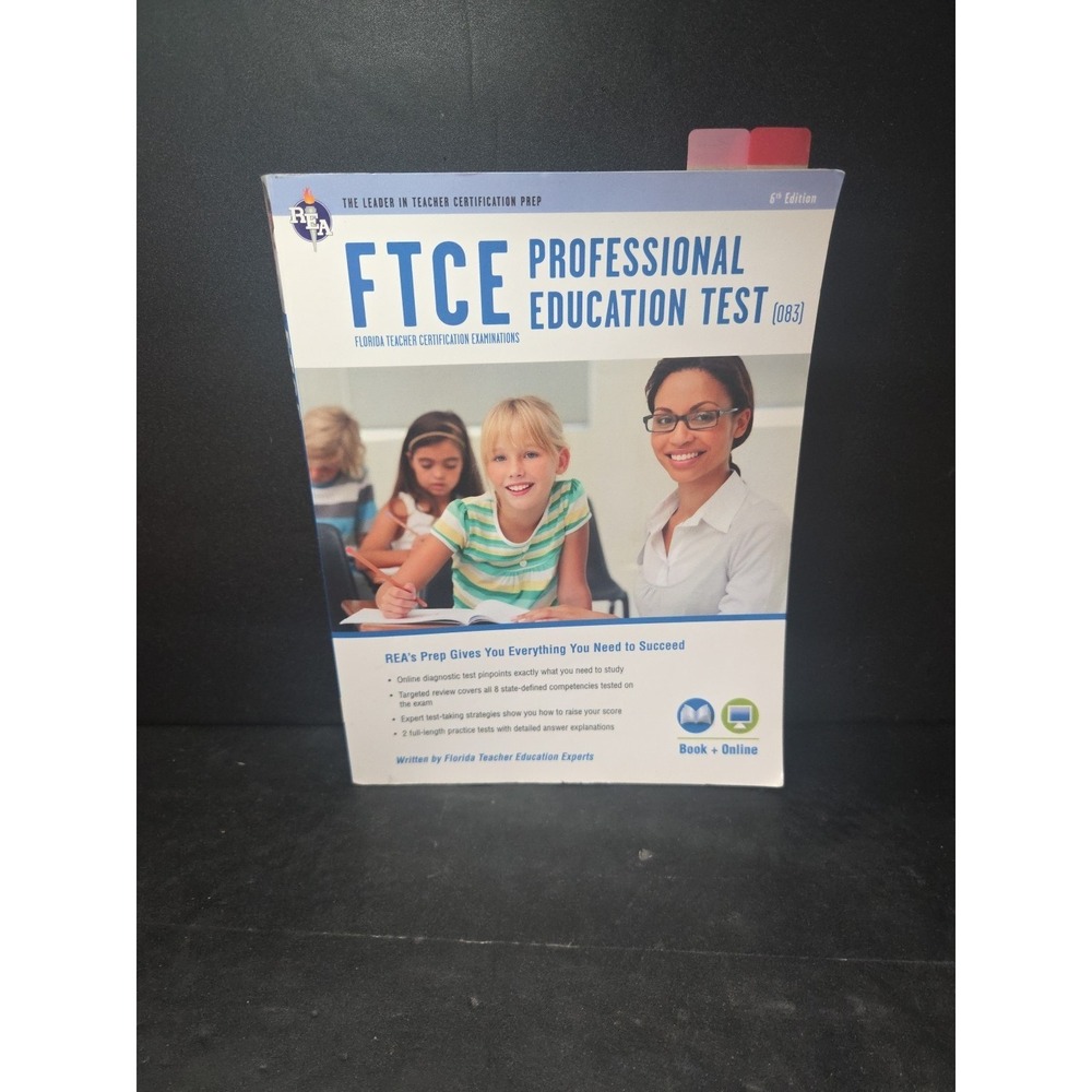 FTCE Professional Education Test 083‎ Study Guide Book 6th Edition REA